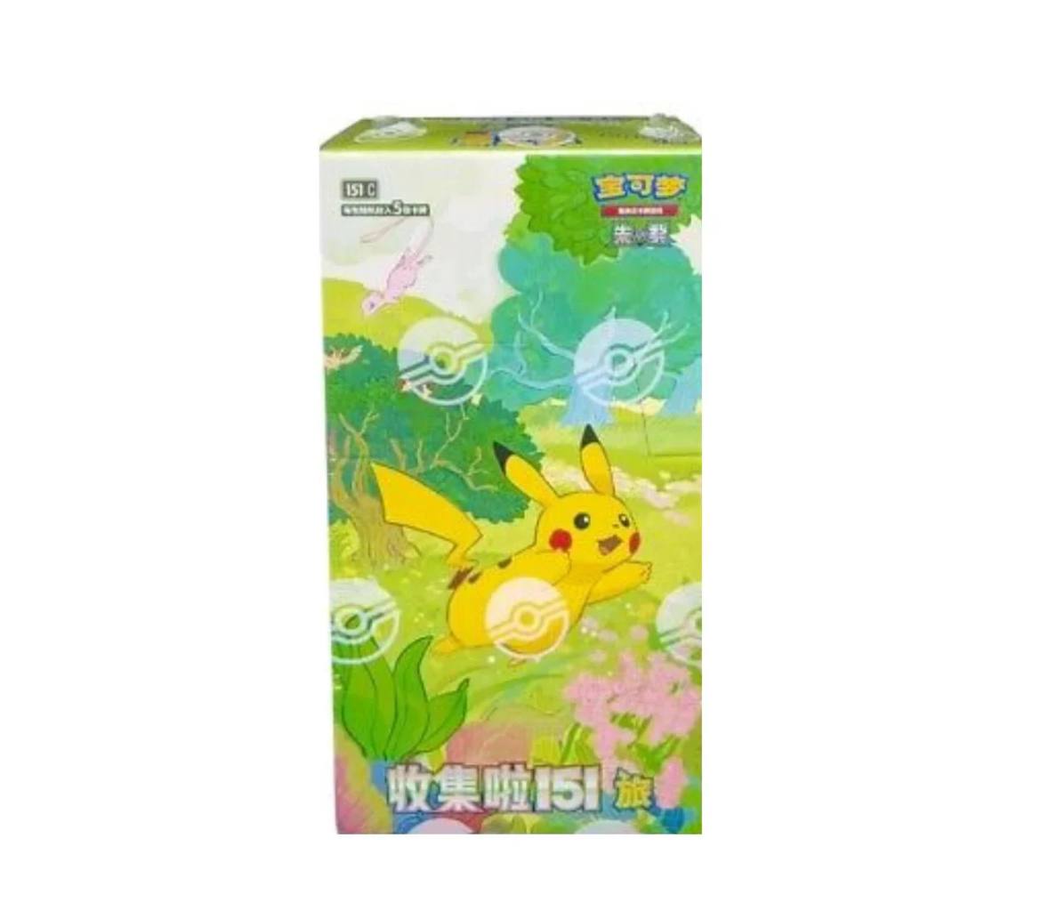 COLLECT 151 JOURNEY - POKEMON SLIM PACK BOOSTER BOX - SIMPLIFIED CHINESE COLLECT 151 JOURNEY - POKEMON SLIM PACK BOOSTER BOX - SIMPLIFIED CHINESE
