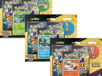 CROWN ZENITH PIN COLLECTION (SET OF 3)