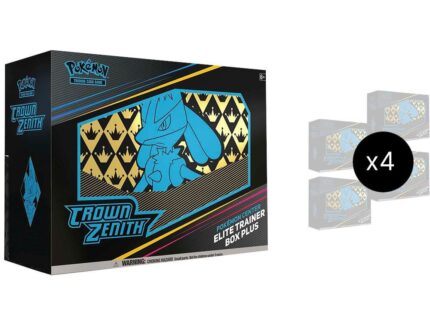 CROWN ZENITH POKEMON CENTER ELITE TRAINER BOX PLUS CASE (CRZ)