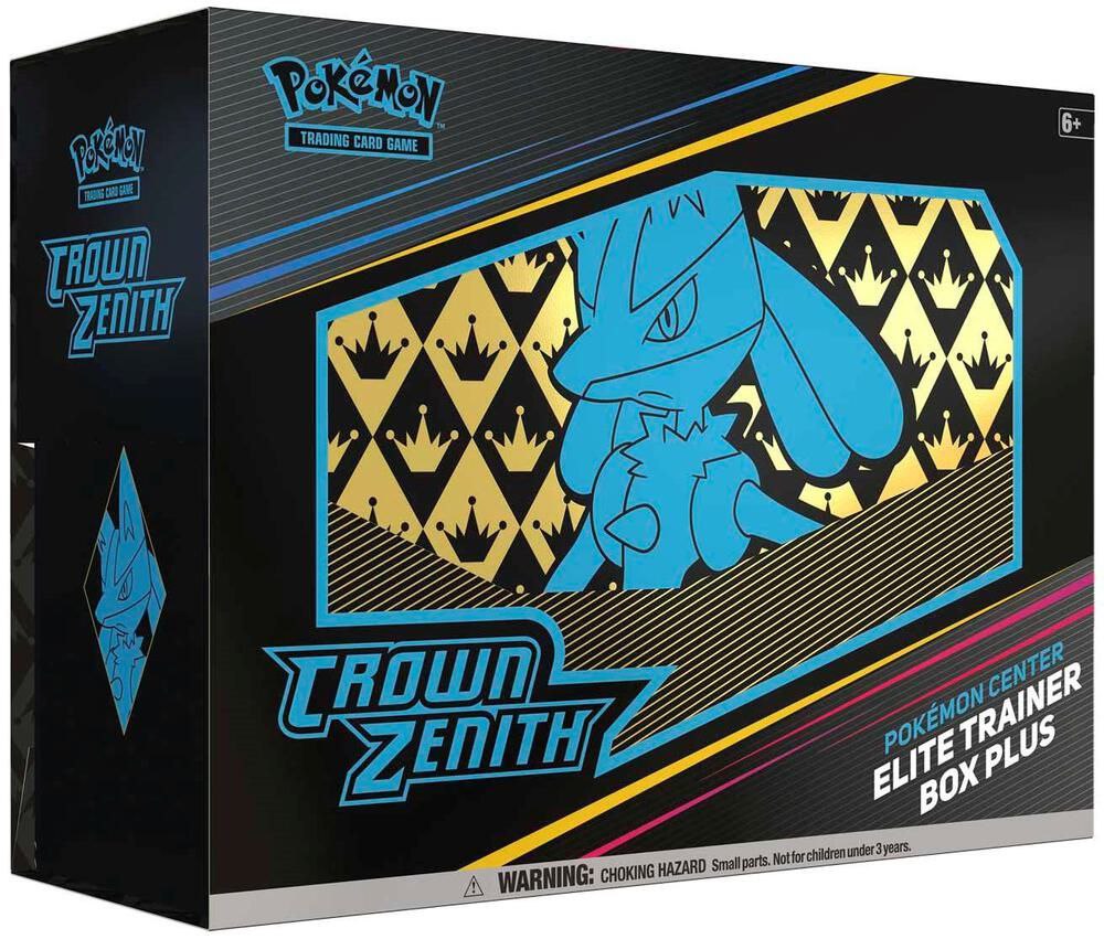 CROWN ZENITH POKEMON CENTER ELITE TRAINER BOX PLUS (CRZ) CROWN ZENITH POKEMON CENTER ELITE TRAINER BOX PLUS (CRZ)