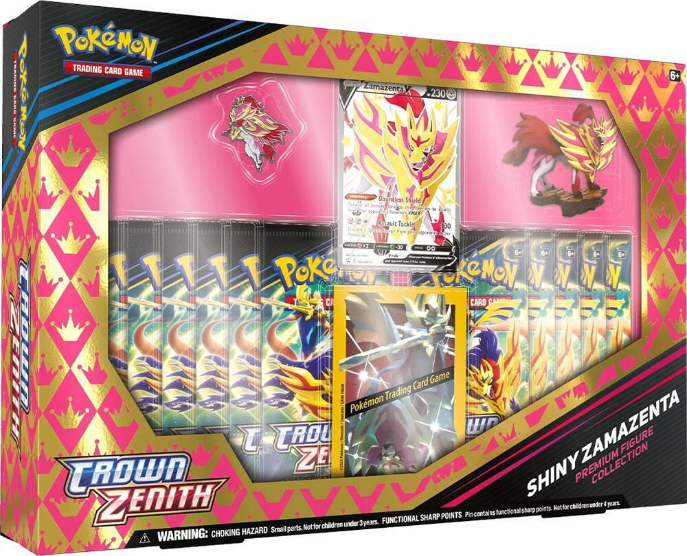 CROWN ZENITH PREMIUM FIGURE COLLECTION (SHINY ZAMAZENTA) (CRZ) CROWN ZENITH PREMIUM FIGURE COLLECTION (SHINY ZAMAZENTA) (CRZ)