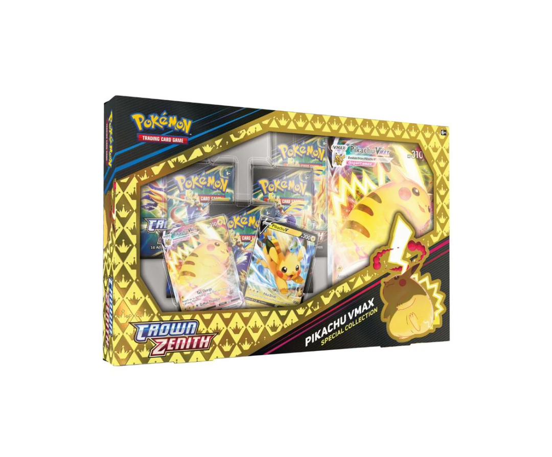 CROWN ZENITH SPECIAL COLLECTION BOX PIKACHU VMAX CROWN ZENITH SPECIAL COLLECTION BOX PIKACHU VMAX