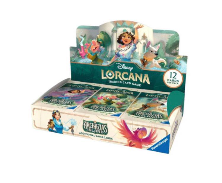 DISNEY LORCANA: ARCHAZIAS ISLAND BOOSTER BOX DISNEY LORCANA: ARCHAZIAS ISLAND BOOSTER BOX