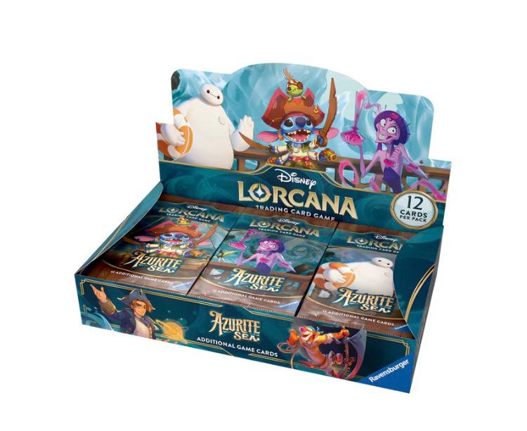 DISNEY LORCANA: AZURITE SEA BOOSTER BOX DISNEY LORCANA: AZURITE SEA BOOSTER BOX