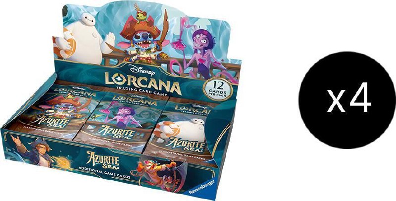DISNEY LORCANA: AZURITE SEA CASE DISNEY LORCANA: AZURITE SEA CASE