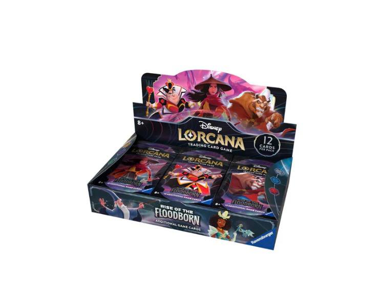 DISNEY LORCANA: RISE OF THE FLOODBORN BOOSTER BOX DISNEY LORCANA: RISE OF THE FLOODBORN BOOSTER BOX