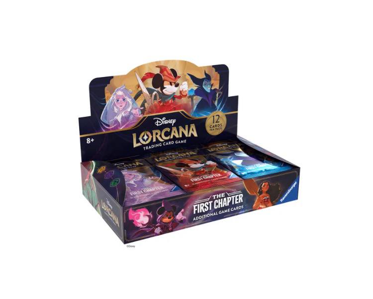 DISNEY LORCANA: THE FIRST CHAPTER - BOOSTER BOX DISNEY LORCANA: THE FIRST CHAPTER - BOOSTER BOX