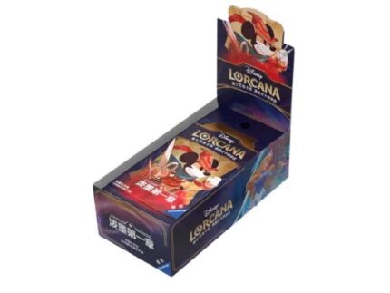 DISNEY LORCANA: THE FIRST CHAPTER - CHINESE BOOSTER BOX