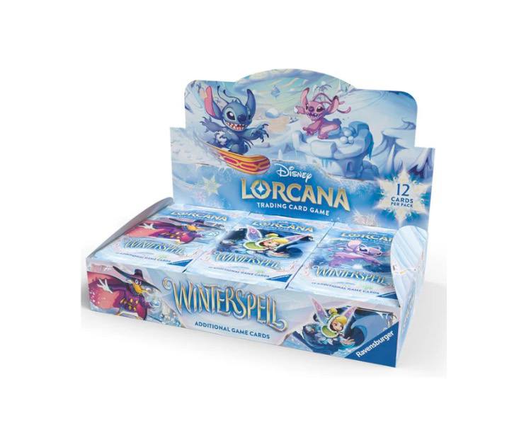 DISNEY LORCANA: WINTERSPELL BOOSTER BOX DISNEY LORCANA: WINTERSPELL BOOSTER BOX