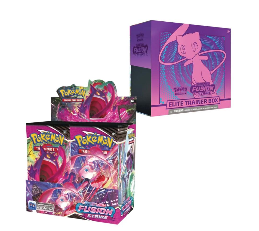 FUSION STRIKE BOOSTER BOX + FUSION STRIKE ETB FUSION STRIKE BOOSTER BOX + FUSION STRIKE ETB