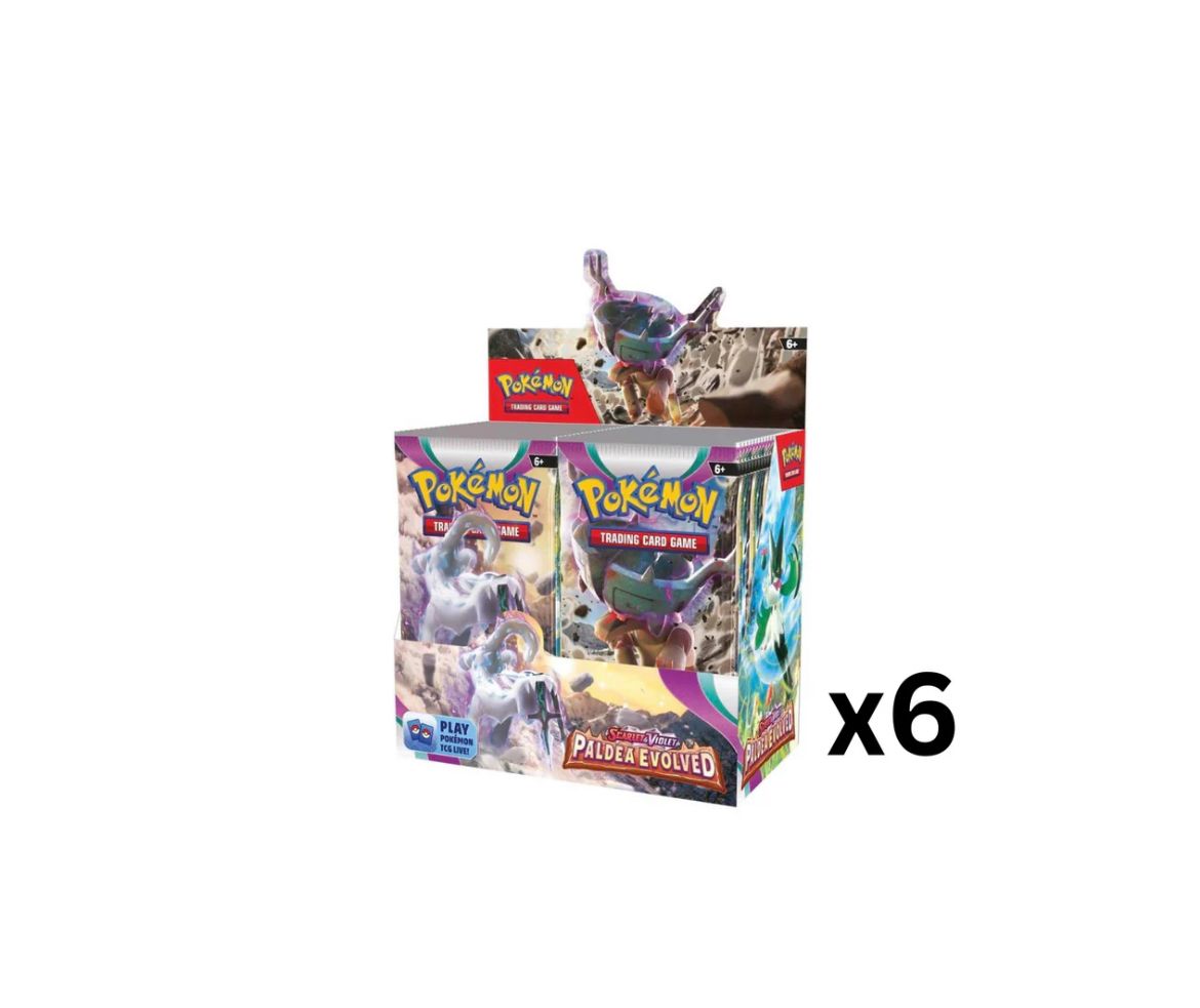 PALDEA EVOLVED BOOSTER BOX CASE PALDEA EVOLVED BOOSTER BOX CASE