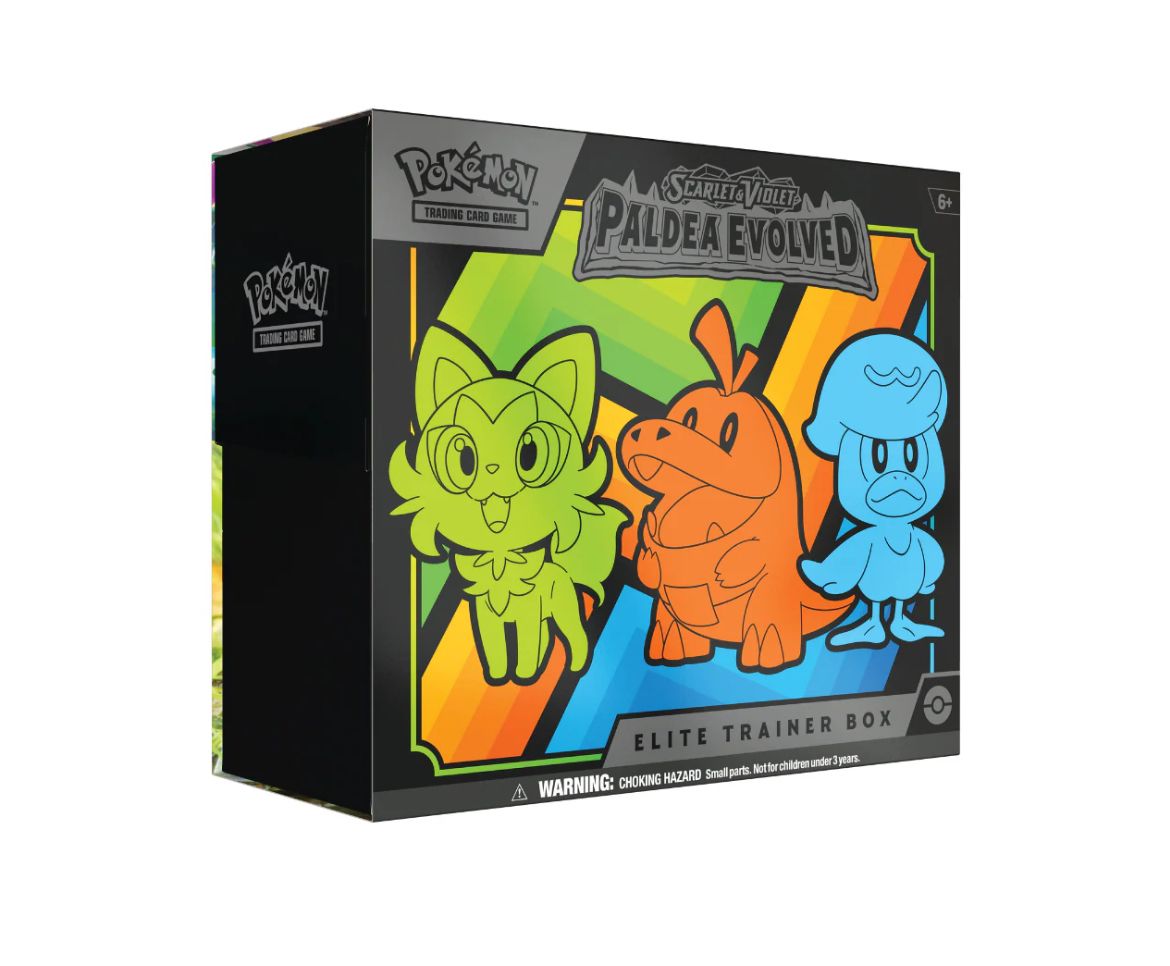 PALDEA EVOLVED ELITE TRAINER BOX PALDEA EVOLVED ELITE TRAINER BOX
