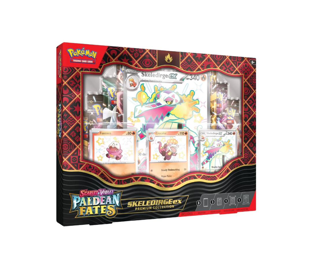 PALDEAN FATES PREMIUM COLLECTIONS SKELEDIRGE EX PALDEAN FATES PREMIUM COLLECTIONS SKELEDIRGE EX