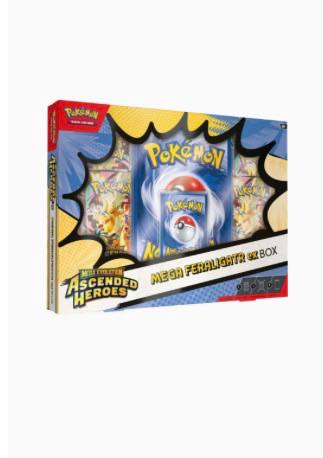POKEMON ASCENDED HEROES MEGA EX BOXES - MEGA FERALIGATR EX POKEMON ASCENDED HEROES MEGA EX BOXES - MEGA FERALIGATR EX