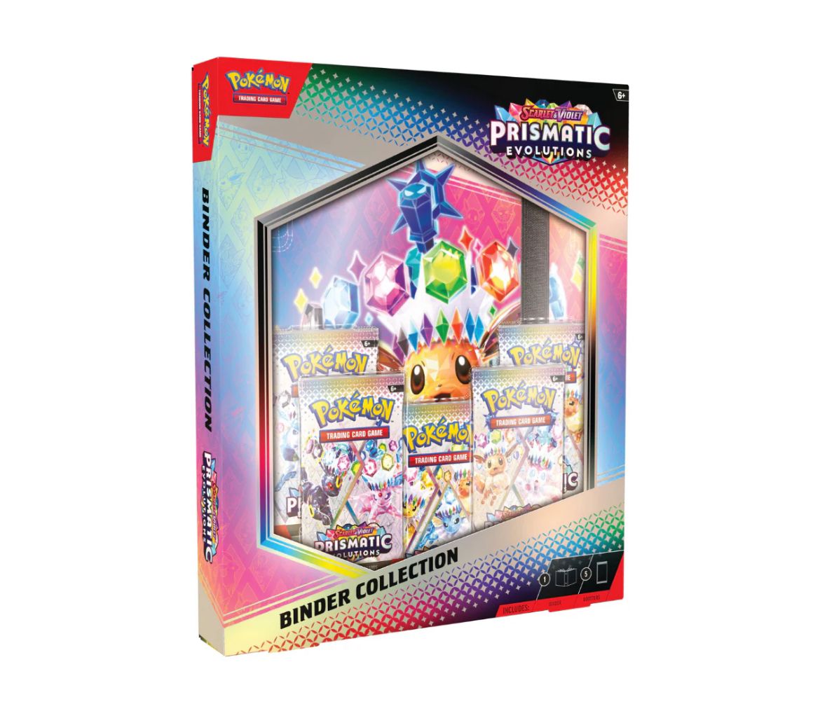 PRISMATIC EVOLUTION BINDER COLLECTION PRISMATIC EVOLUTION BINDER COLLECTION