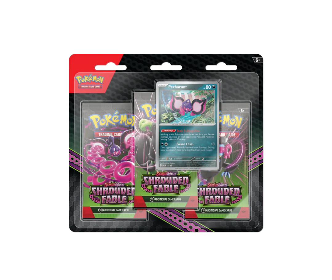 SHROUDED FABLE THREE BOOSTER PACK AND PROMO CARD BLISTER SHROUDED FABLE THREE BOOSTER PACK AND PROMO CARD BLISTER