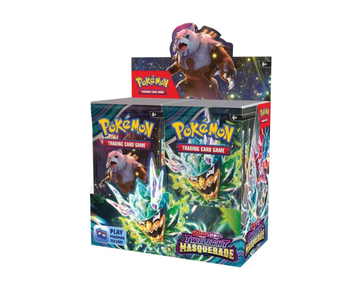TWILIGHT MASQUERADE BOOSTER DISPLAY BOX (36 PACKS) TWILIGHT MASQUERADE BOOSTER DISPLAY BOX (36 PACKS)