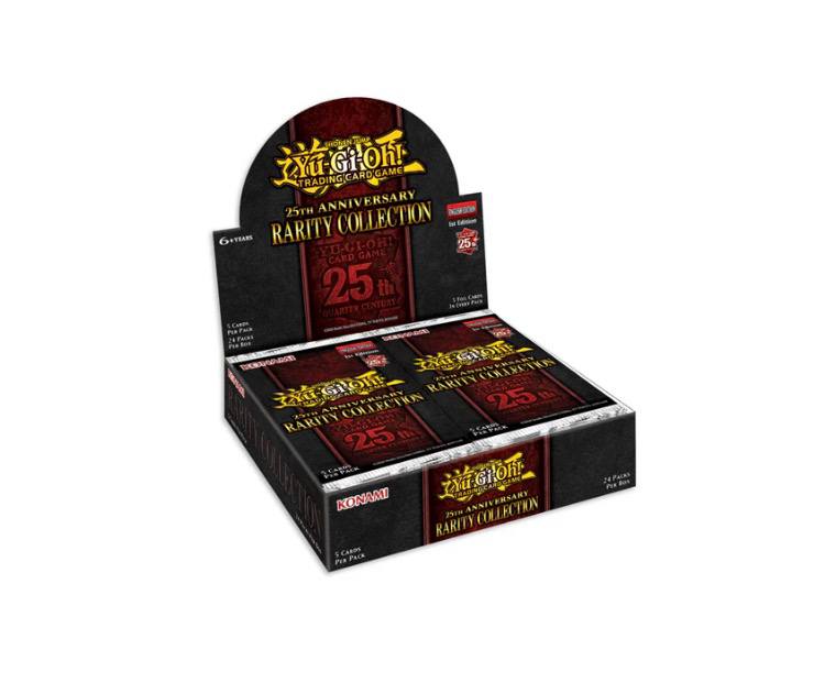 YU-GI-OH - 25th ANNIVERSARY RARITY COLLECTION BOOSTER BOX - 1st EDITION YU-GI-OH - 25th ANNIVERSARY RARITY COLLECTION BOOSTER BOX - 1st EDITION