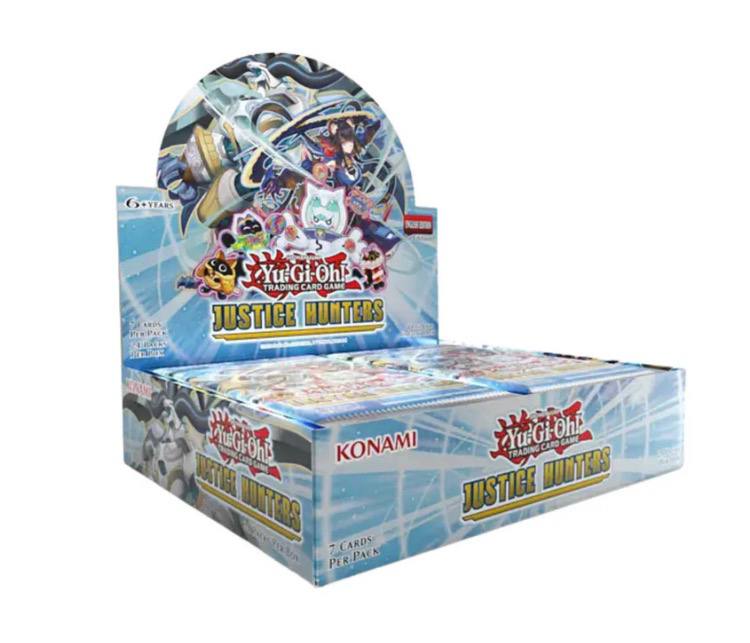 YU-GI-OH - JUSTICE HUNTERS BOOSTER BOX 1st EDITION YU-GI-OH - JUSTICE HUNTERS BOOSTER BOX 1st EDITION
