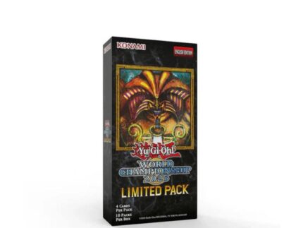 YU-GI-OH - LIMITED PACK WORLD CHAMPIONSHIP 2025 BOOSTER BOX - LIMITED EDITION