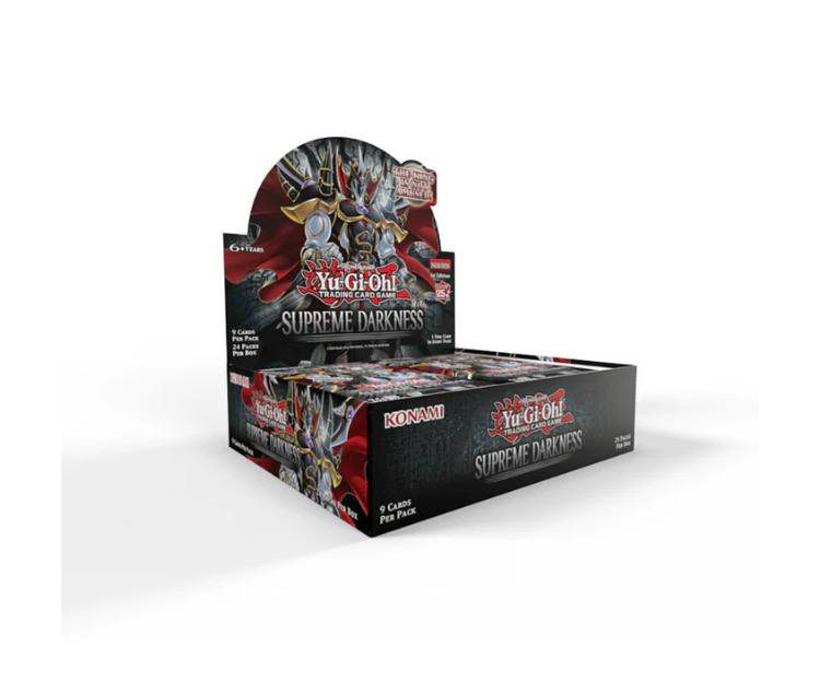YU-GI-OH - SUPREME DARKNESS 1st EDITION BOOSTER BOX YU-GI-OH - SUPREME DARKNESS 1st EDITION BOOSTER BOX