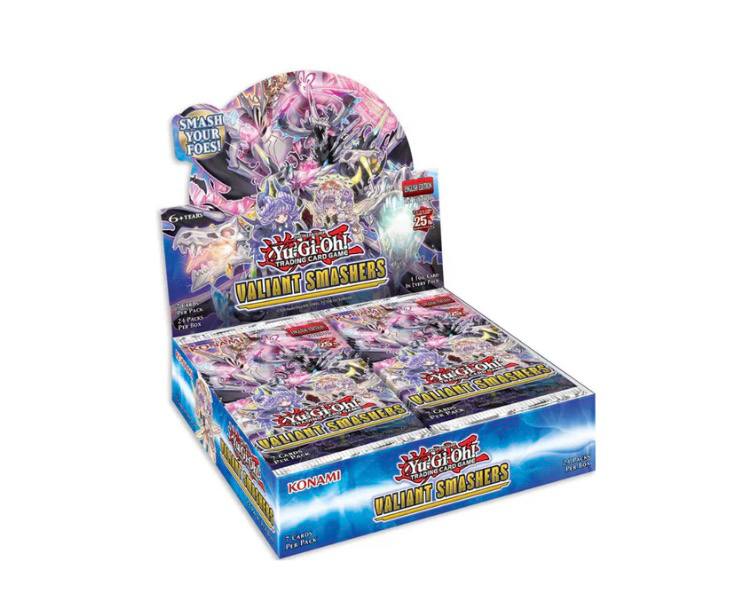 YU-GI-OH - VALIANT SMASHERS BOOSTER BOX - 1st EDITION YU-GI-OH - VALIANT SMASHERS BOOSTER BOX - 1st EDITION