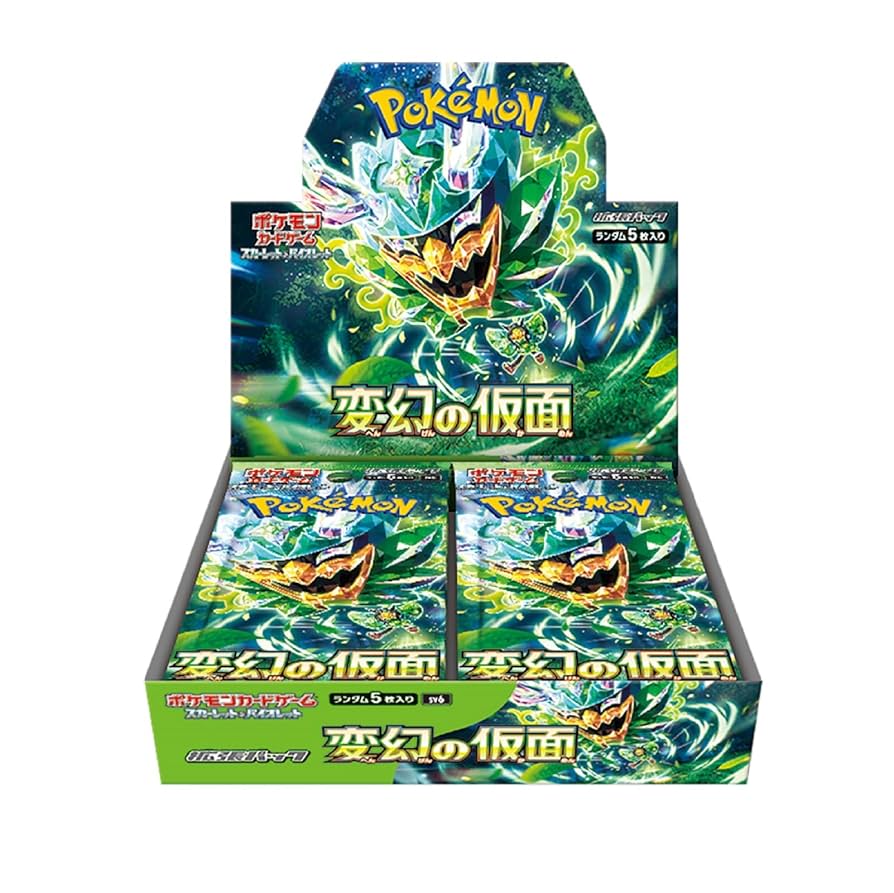 71SyXDvePnL._UF894_1000_QL80 Pokemon Mask of Change Japanese Booster BOX - Image 1
