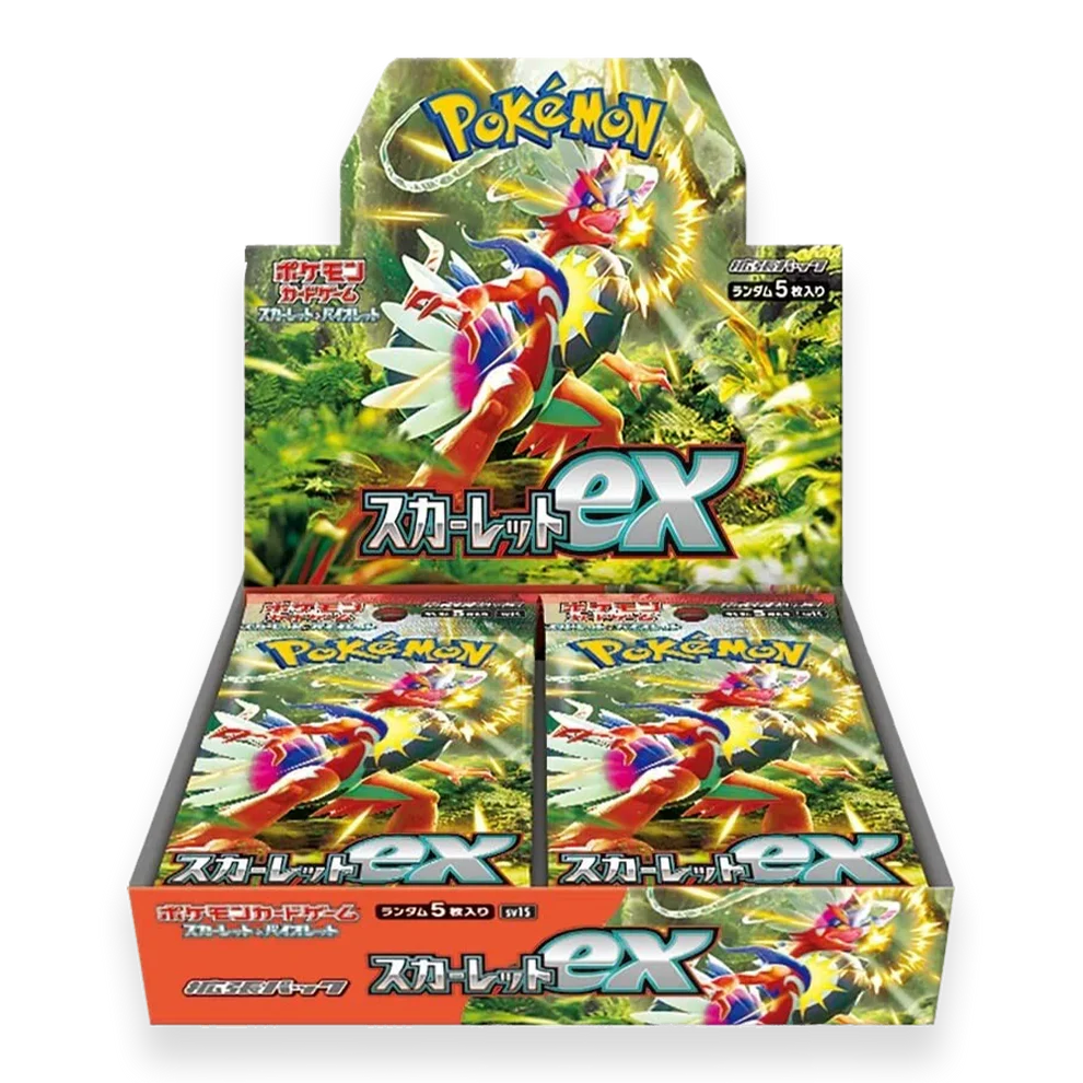 PokemonTCG_ScarletexBoosterBox Scarlet EX Japanese Booster BOX - Image 1