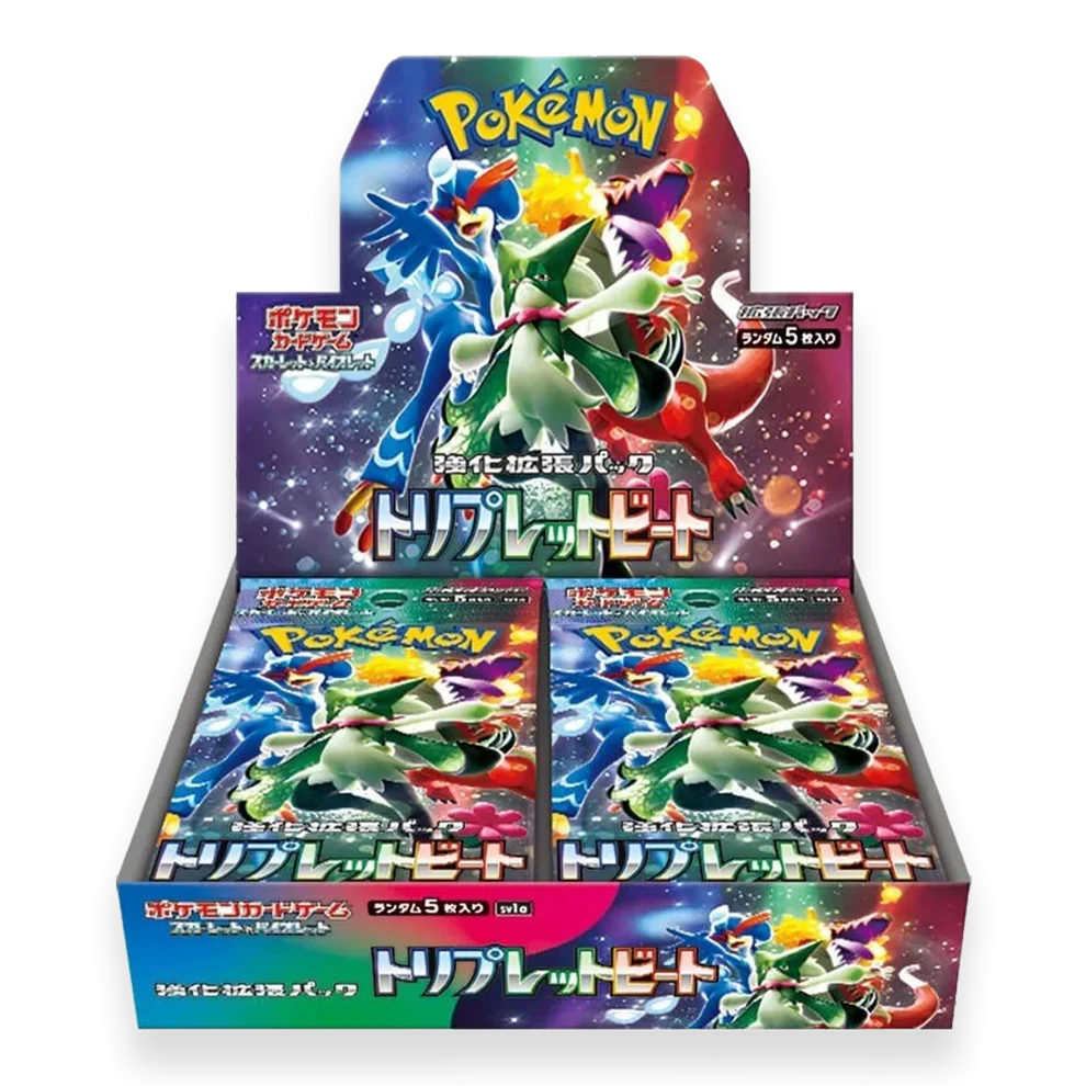 PokemonTCG_TripleBeatBoosterBox Triplet Beat Japanese Booster BOX - Image 1