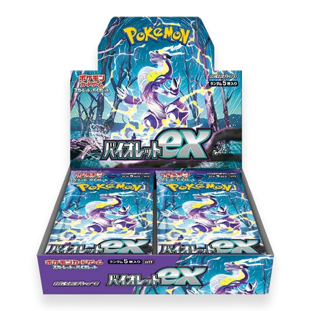 PokemonTCG_VioletexBoosterBox Violet EX Japanese Booster BOX - Image 1